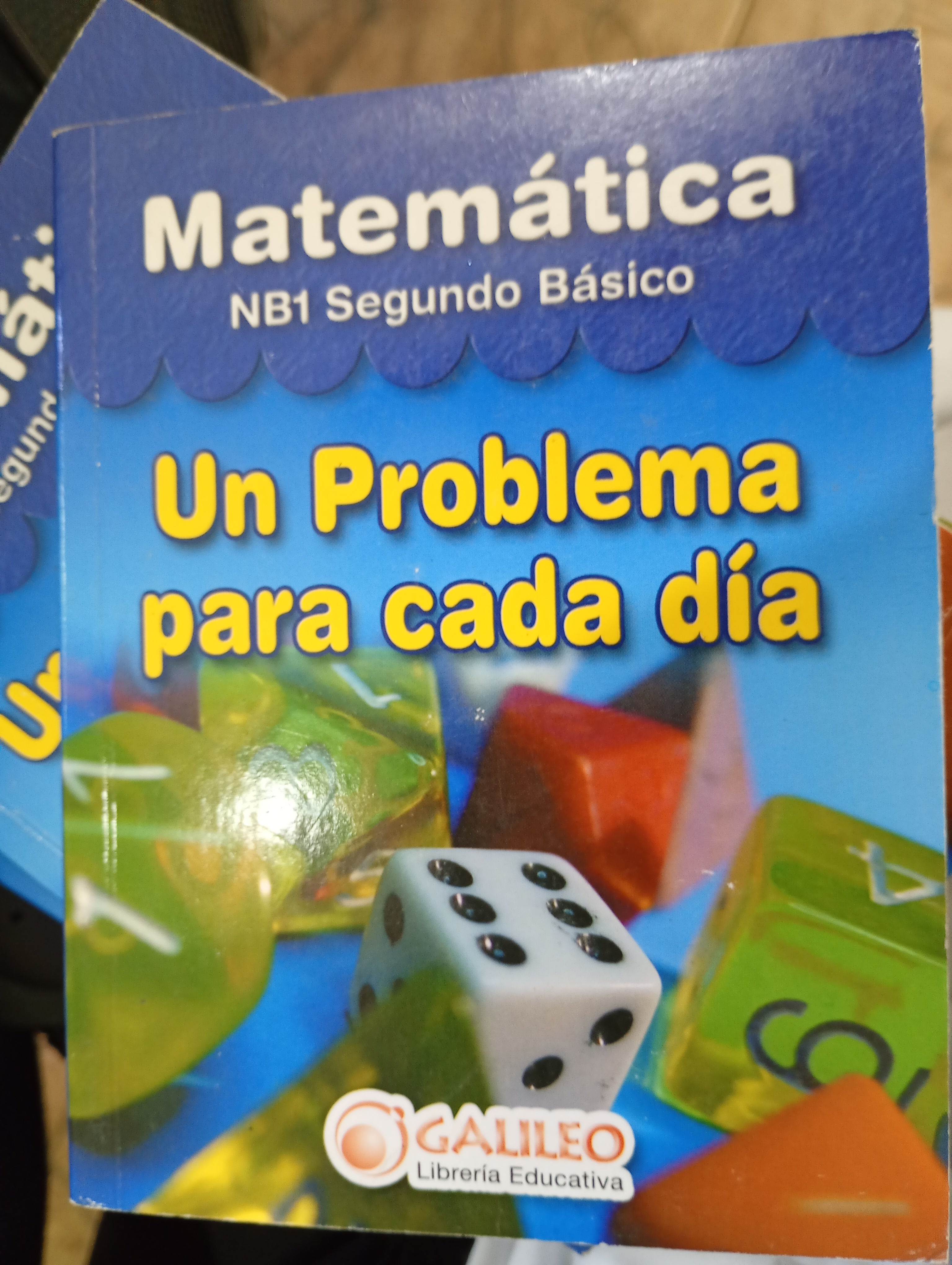 Un problema para cada día NB2 Segundo basico cover