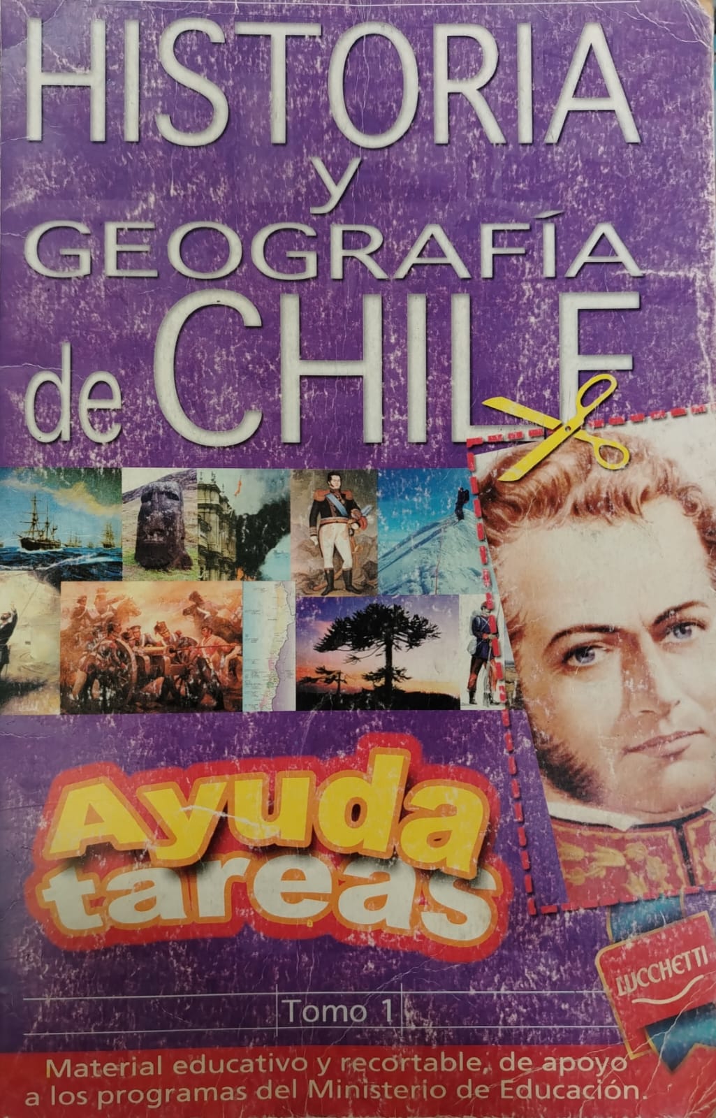 historia y geografia de CHILE cover