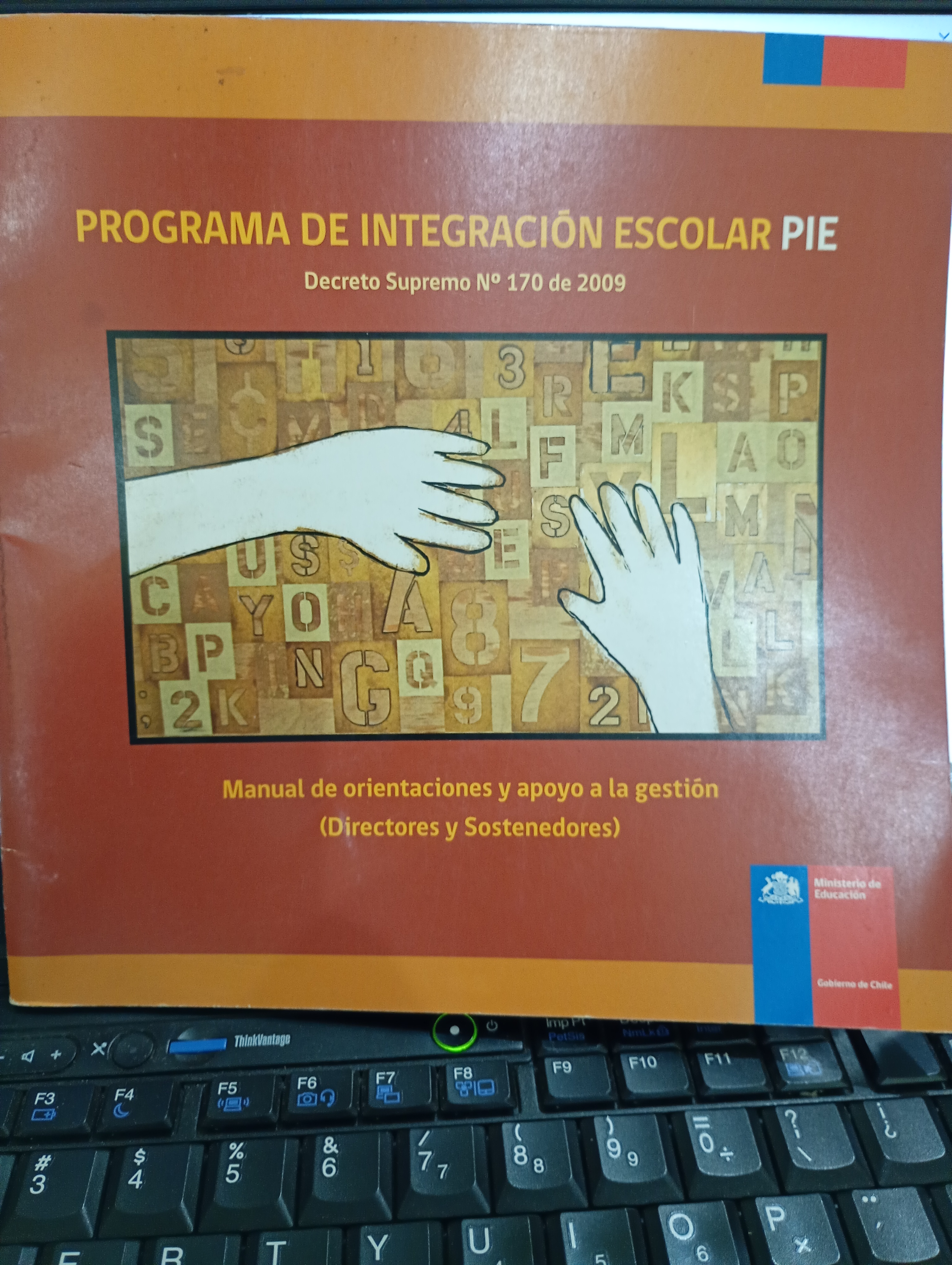 PROGRAMA DE INTEGRACIÓN ESCOLAR PIE cover