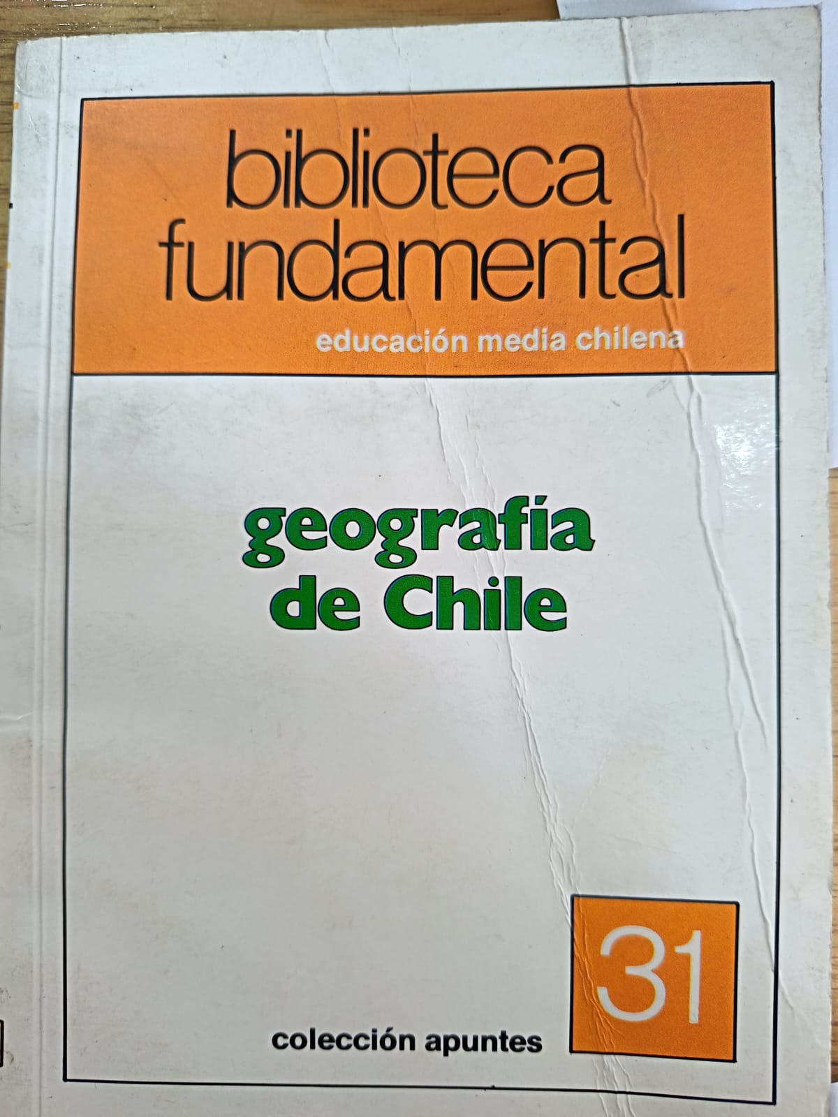 Geografía  de Chile cover