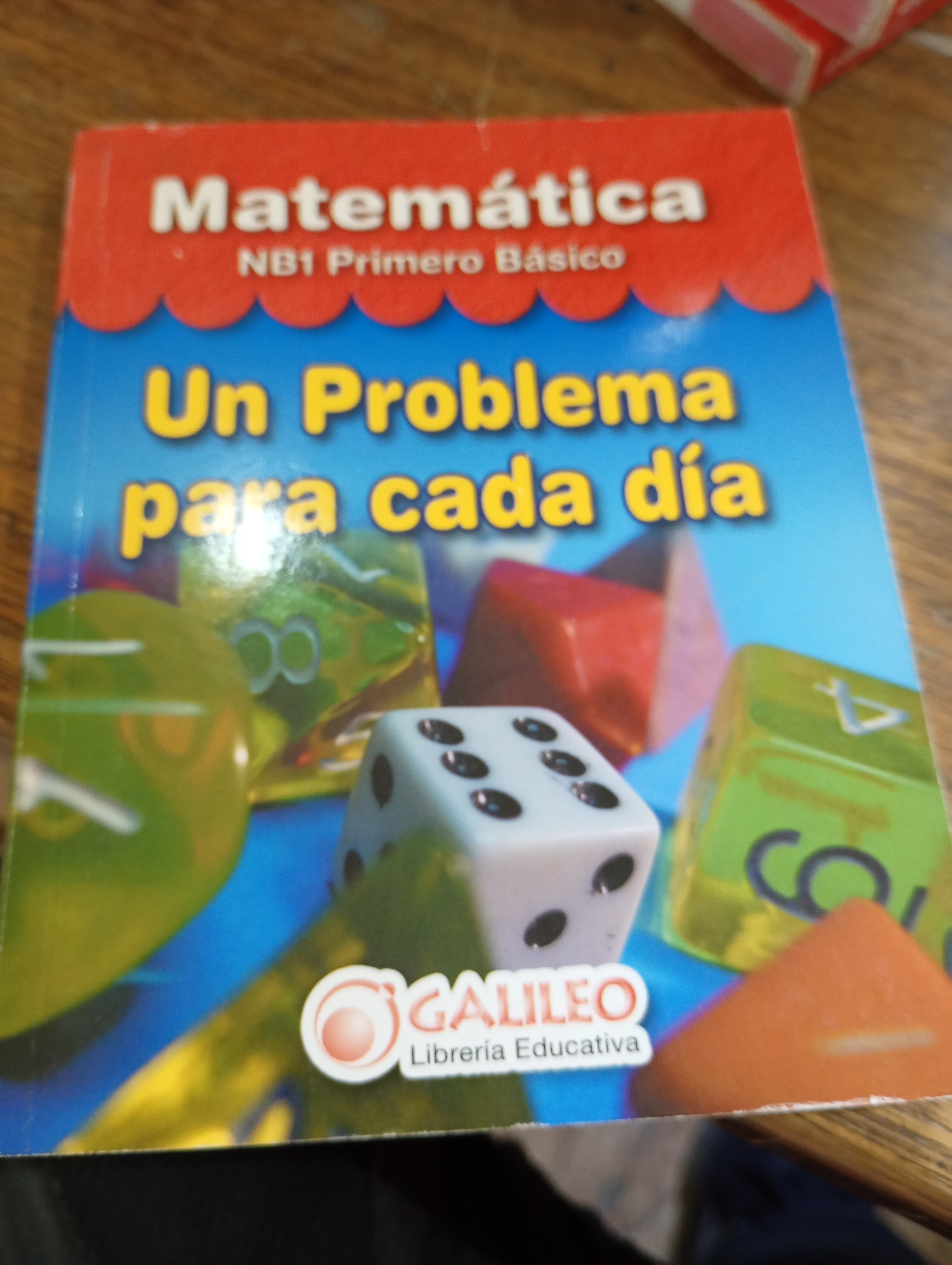 Un problema para cada día NB2 Primero basico cover