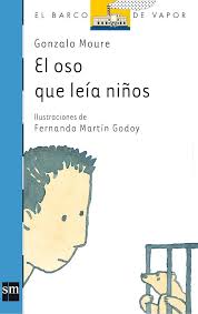 El oso que leía niños (foto copia) cover