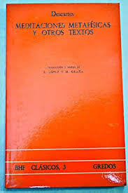 Meditaciones metafísicas y otros textos (FOTOCOPIA) cover