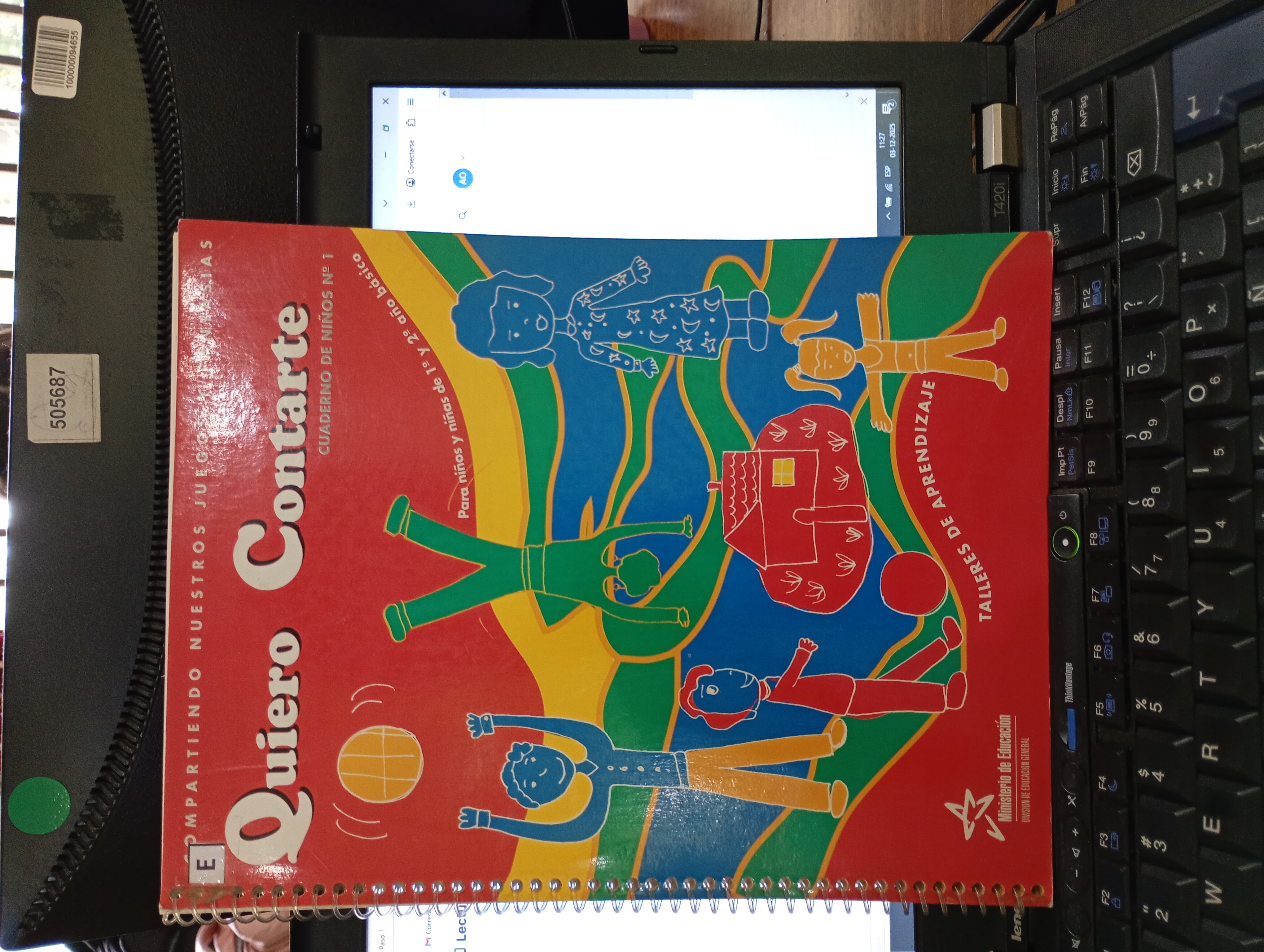 QUIERO CONTARTE cover