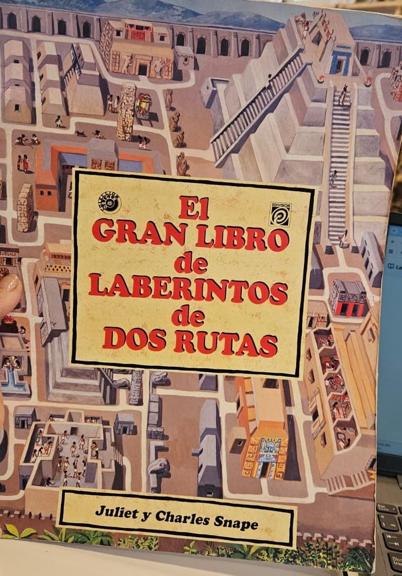El Gran Libro de Laberintos de dos rutas cover