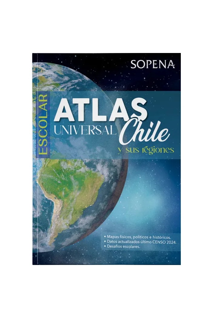 Atlas Universal Chile Y Sus Regiones