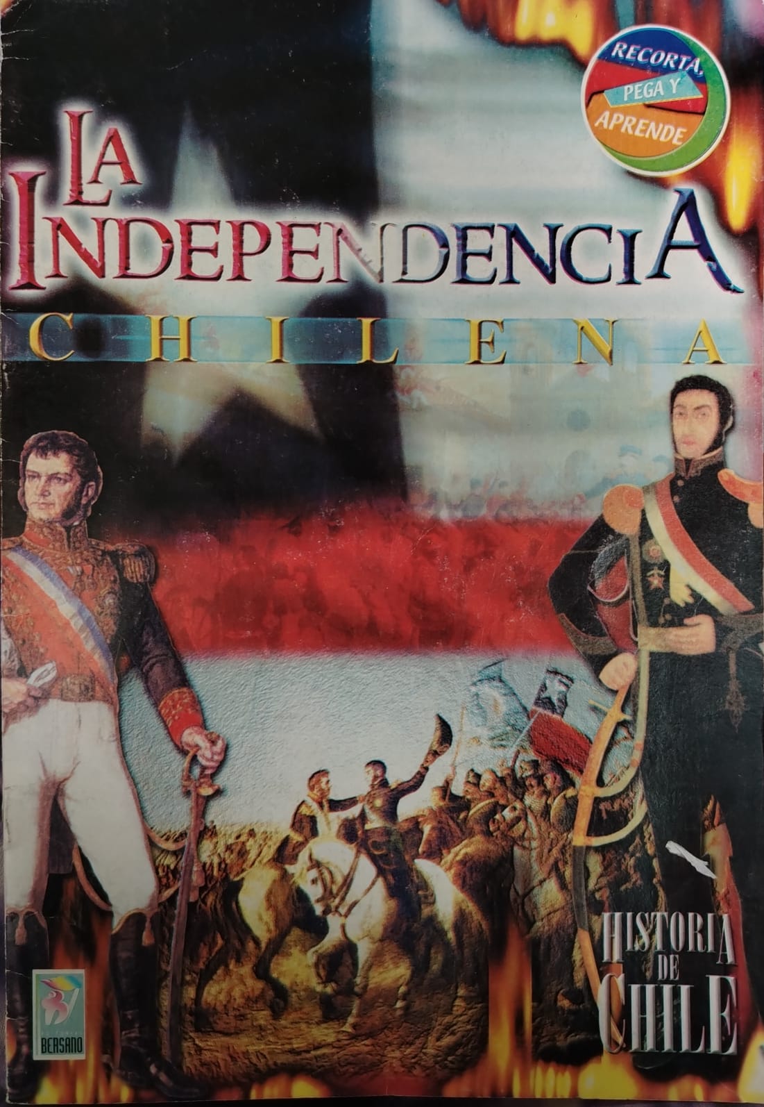 La independencia chilena cover