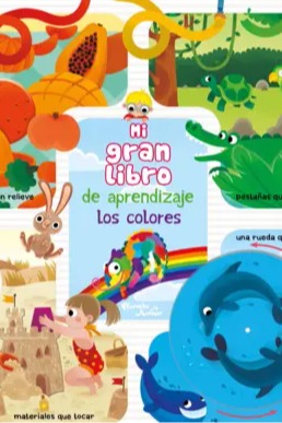 Mi gran libro de aprendizaje colores cover