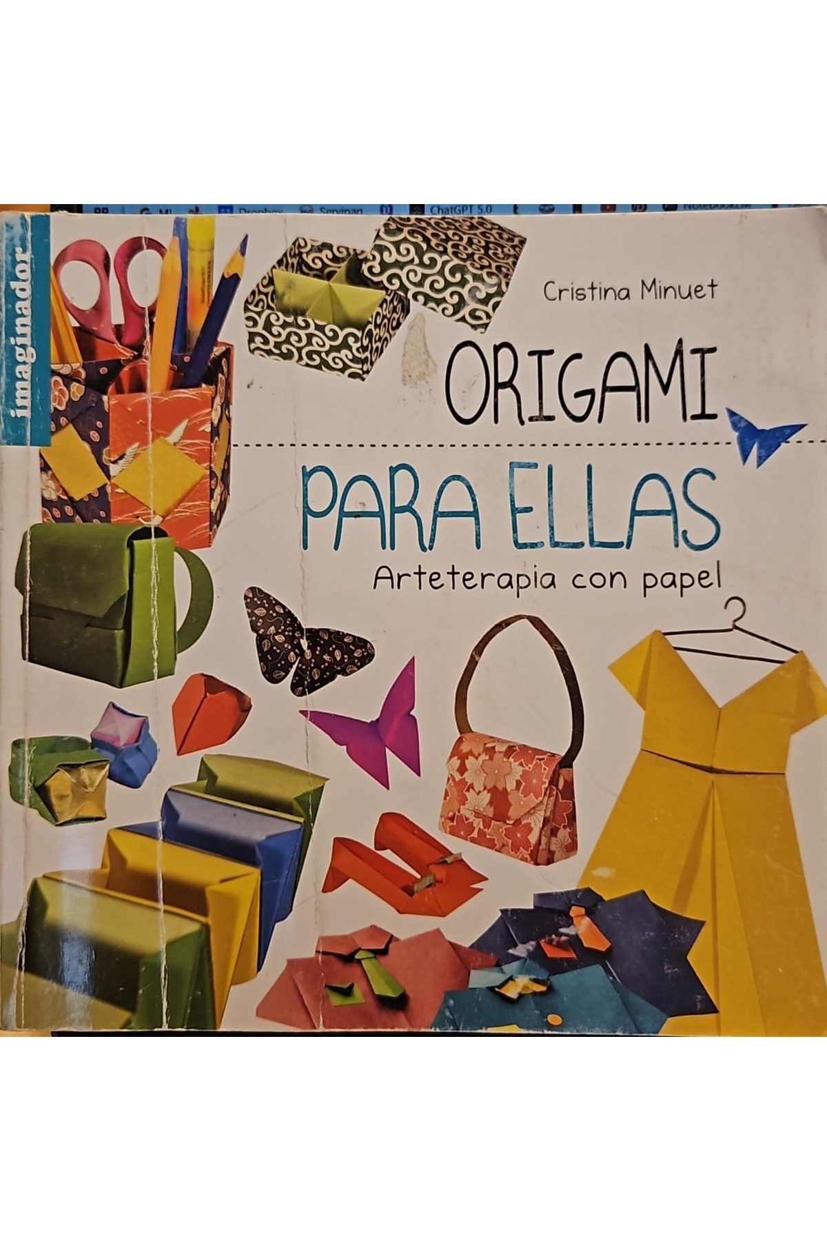 Origami, para ellas arteterapia con papel cover