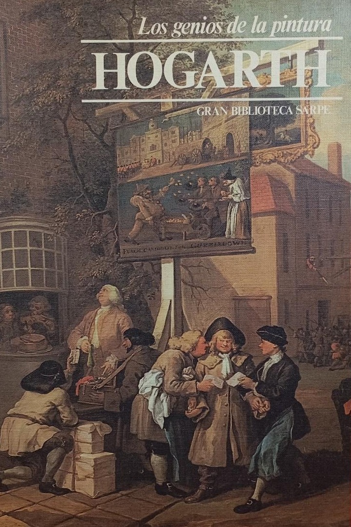 Los genios de la pintura: Hogarth cover