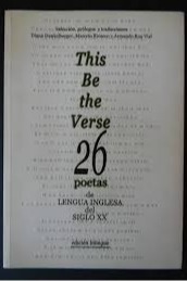 This be the verse 26 poetas de lengua inglesa del siglo XX cover