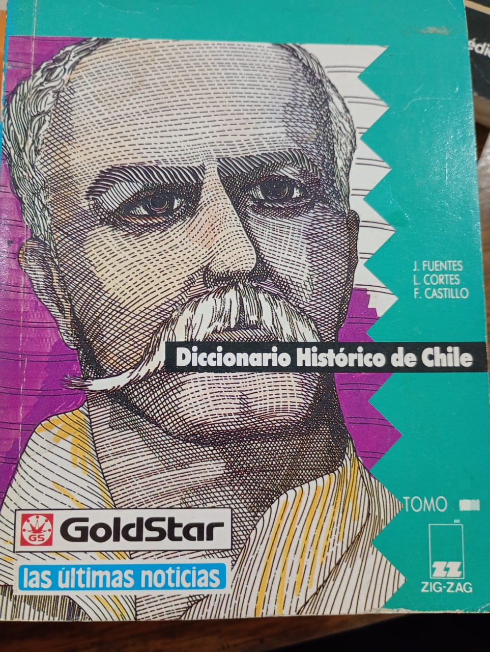 diccionario histórico de chile TOMO XXVI cover